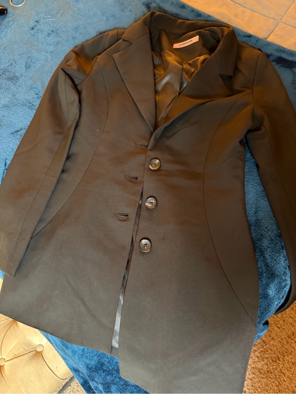 Maniere De Voir Blazer with leather Corset - Picture 3 of 4